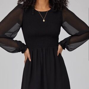 Aritzia Wilfred Casey dress black NWT